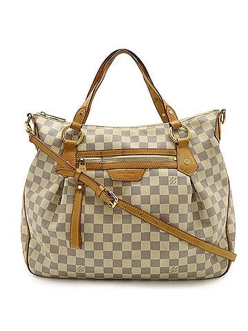 Louis Vuitton LOUIS VUITTON Damier Azur Evora MM Tote Bag, Handbag, Shoulder Bag N41133 (view 1)