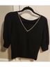 Kate Spade New York Black Pullover Sweater Size M - photo 3