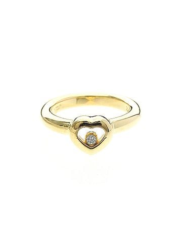 Chopard Chopard Happy Diamonds Ring 82/2889 Yellow Gold (18K) Fashion Diamond Band Ring Gold (view 1)