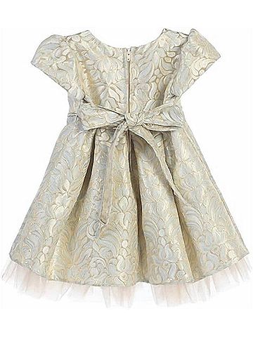 Sweet Kids Girl's Pleated Special Occasion Dress (view 2)