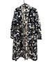 Gudrun Sjödén 100% Cotton Graphic Black White Cardigan Size S - photo 1