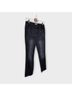 Good American Solid Black Gray Jeans Size 29 - photo 4