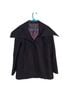 Hilary Radley Solid Black Coat Size 6 - photo 1