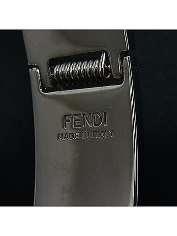 Fendi FENDI Fendi Bangle Silver Metal Women's (view 2)