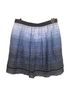 Vince. Ombre Blue Silk Skirt Size S - photo 2