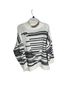 Vince Camuto Stripes White Black Pullover Sweater Size 1X - photo 1