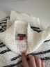 Vince Camuto Stripes White Black Pullover Sweater Size 1X - photo 3