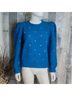 Generation Love Stars Blue Silver Casual Sweaters Size L - photo 4