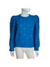 Generation Love Stars Blue Silver Casual Sweaters Size L - photo 3