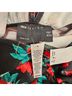 ASOS Floral Black Red Casual Dress Size 6 - photo 5