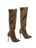 Giuseppe Zanotti 100% Suede Brown Boots Size 8 1/2 - photo 2
