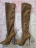 Giuseppe Zanotti 100% Suede Brown Boots Size 8 1/2 - photo 6