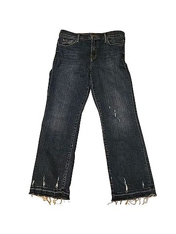 J Brand Selena Mid Rise Crop Tonic Jeans (view 1)