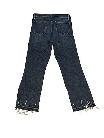 J Brand Selena Mid Rise Crop Tonic Jeans (view 2)