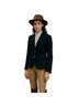 J.Crew Solid Stripes Black Gold Blazer Size 2 - photo 4