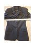 Piazza Sempione Solid Black Blazer Size S - photo 10