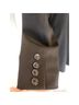 Piazza Sempione Solid Black Blazer Size S - photo 7