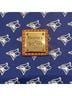 Dooney & Bourke Print Blue White Leather Tote One size - photo 3