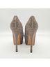 Giuseppe Zanotti 100% Suede Gray Heels Size 11 - photo 6