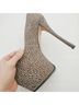 Giuseppe Zanotti 100% Suede Gray Heels Size 11 - photo 10