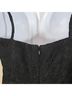 Aqua Floral Black Cocktail Dress Size 4 - photo 8