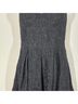 Aqua Floral Black Cocktail Dress Size 4 - photo 5