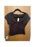 Madewell Black Short Sleeve Blouse Size 0 - photo 4