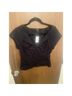 Madewell Black Short Sleeve Blouse Size 0 - photo 5