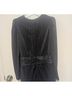 Jonathan Simkhai Solid Black Blue Cocktail Dress Size 10 - photo 6