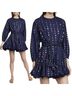 Rhode Hearts Blue Casual Dress Size M - photo 7