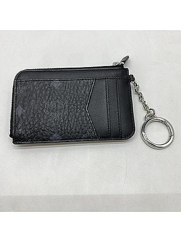 MCM MCM Mini Tracy Wallet/Coin Case, Black (view 2)
