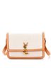 Saint Laurent 100% Canvas Plain Tan Solferino Bag Canvas Medium One size - photo 1
