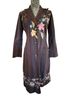 Johnny Was Stripes Brown Multi Color Coat Size S - photo 1