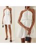 Self-Portrait White Cocktail Dress Size 2 - photo 13
