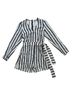 Parker 100% Silk Graphic Multi Color Romper Size 2 - photo 1
