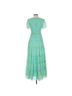 Likely Floral Blue Green Cocktail Dress Size 0 - photo 2