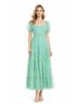 Likely Floral Blue Green Cocktail Dress Size 0 - photo 9