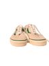 Vans White Green Sneakers Size 8 - photo 1