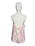L'Agence 100% Silk 100% Polyester Floral Pink White Sleeveless Top Size L - photo 2