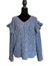 Cliche 100% Other Blue Pullover Sweater Size L - photo 1