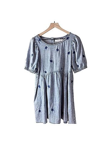 Billy T Rockstar Embroidered Dress Casual Dress (view 1)