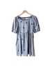 Billy T Solid Blue Casual Dress Size S - photo 1