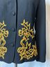 Carole Little Black Gold Jacket Size 8 - photo 8