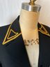 Carole Little Black Gold Jacket Size 8 - photo 6