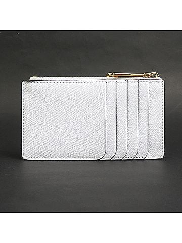 Fendi FENDI Wallet/Coin Case Leather White Men's Women's 8M0348 A18B 56016g (view 2)