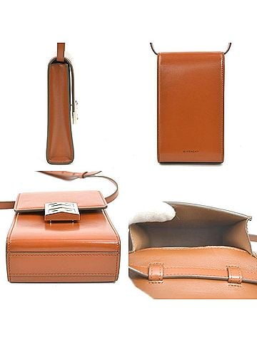 Givenchy GIVENCHY Shoulder Bag Leather Brown Women's 56072g (view 2)