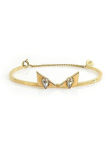 Fendi Fendi Monster Bugs Eye Metal Gold Bracelet for Women 56254k (view 1)