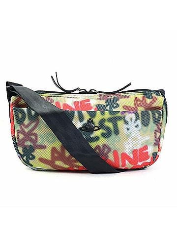 Vivienne Westwood Vivienne Westwood Shoulder Bag Mesh Multicolor x Black Men's Women's h30925g (view 1)