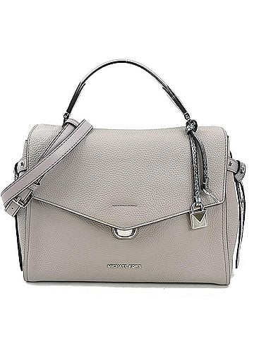 Michael Kors Michael Kors handbag shoulder bag leather grey ladies h30930a (view 1)