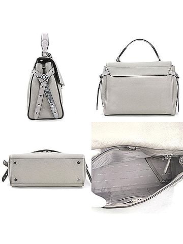 Michael Kors Michael Kors handbag shoulder bag leather grey ladies h30930a (view 2)